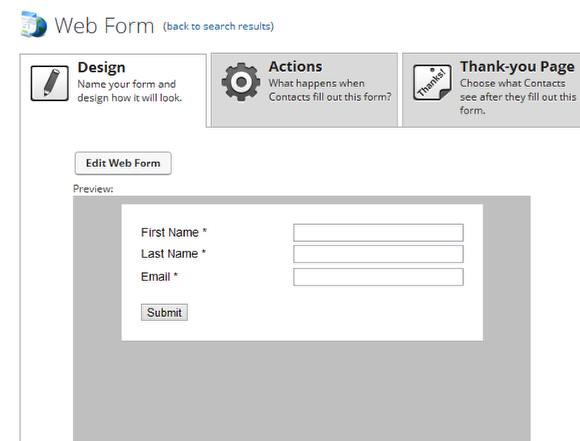 3-B. Create the Infusionsoft Web Form (automatically generate password)